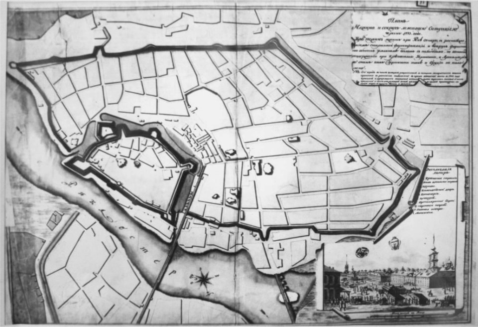 План Ніжина. 1773