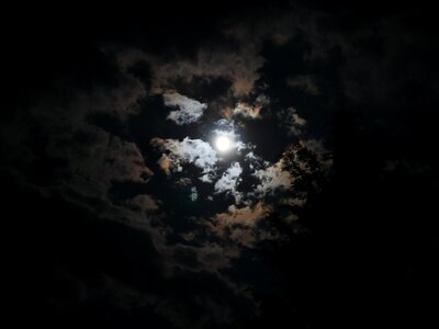 Dark night heaven photo