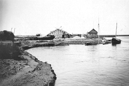 Рыбацкий стан на реке Балде. 1894 г.