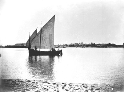 Рыбацкие промыслы на реке Балде у Красного Яра. 1894 г.