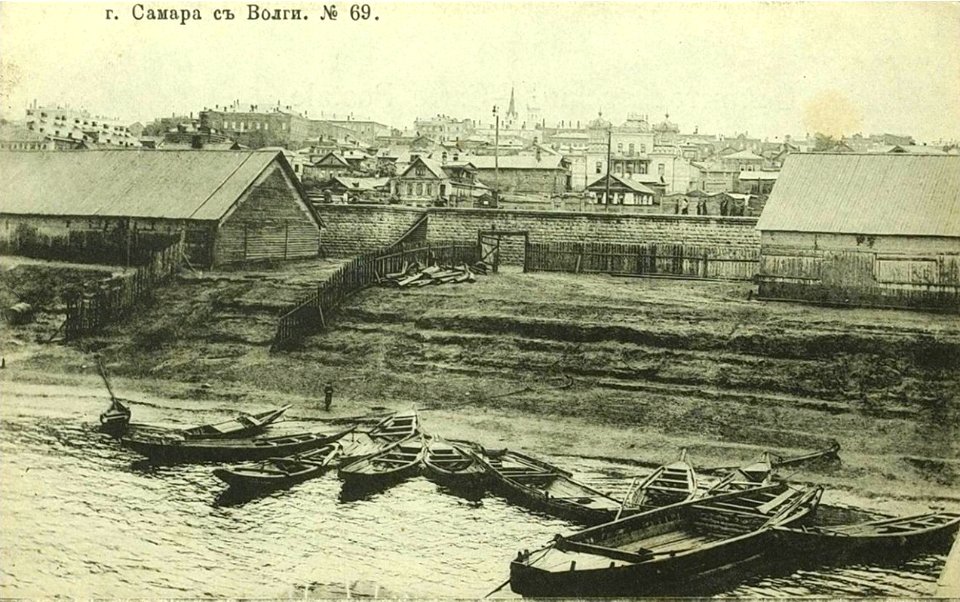 Самара с реки Волги