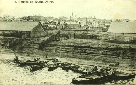 Самара с реки Волги