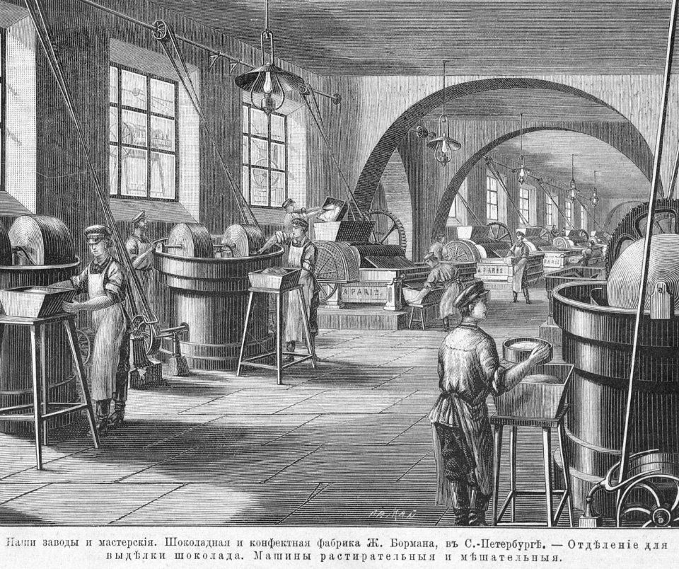 Шоколадная фабрика Бормана, 1882