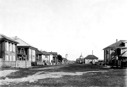 Яренск.Улица Покровская.1890.Юлий Шокальский photo