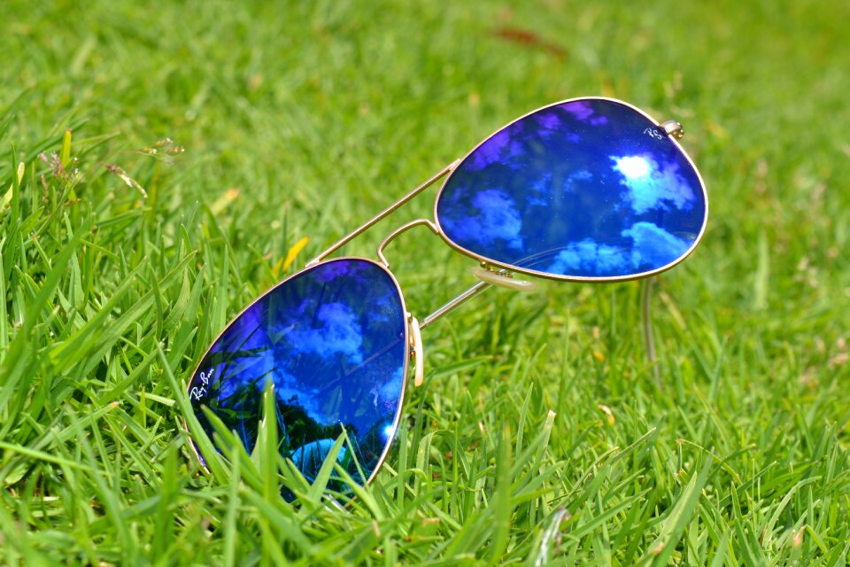 Sunglasses grass green
