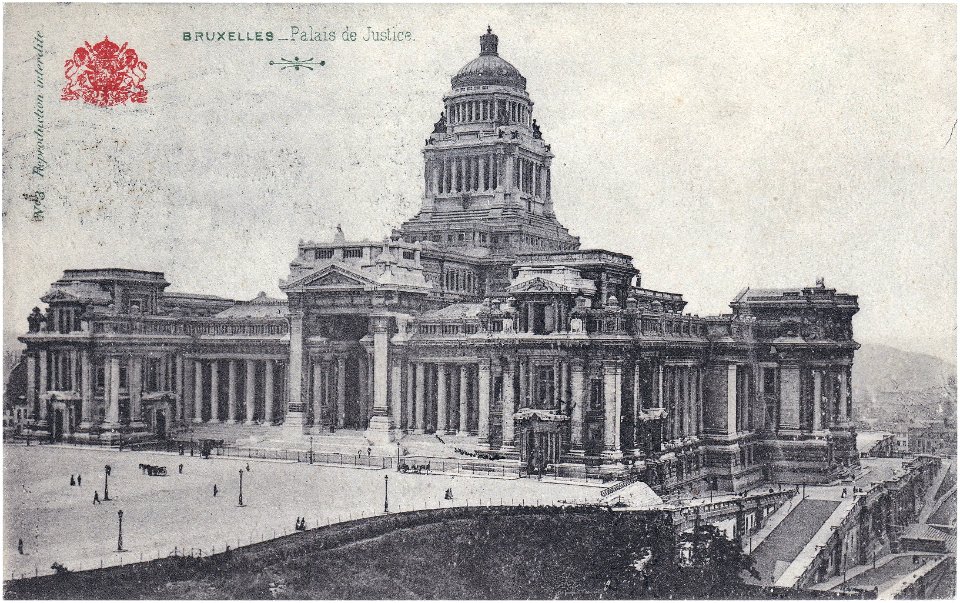 — Justitiepaleis van Brussel - Palais de Justice de Bruxelles