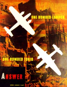 “One Bombed London - One Bombed Tokio” Aircraft Recognition Tests, 1943 (26443324960) photo
