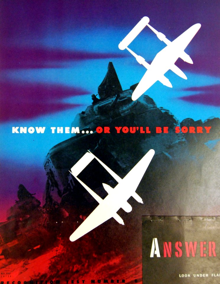 “Know Them...Or You’ll Be Sorry” Aircraft Recognition Tests, 1943 (26622711152)