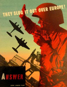 “They Slug It Out Over Europe!” Aircraft Recognition Tests, 1943 (26443326950)