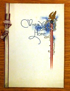 “When You Come Home, WWI greeting card cover (29120280960)