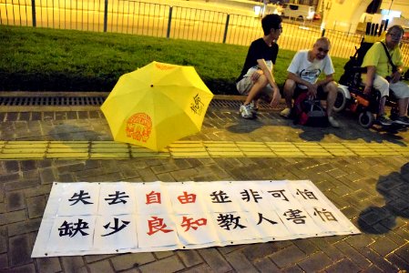 三名香港傘運學生領袖 被改判即時入獄6至8月 08