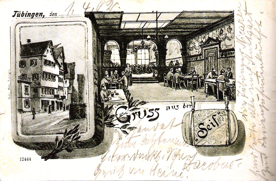 „Gruss aus der ›Seif‹“ (AK Gebr. Metz 1902 TPk180)