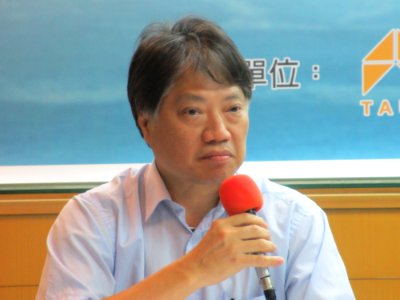 台灣教授協會秘書長許文堂 20160720