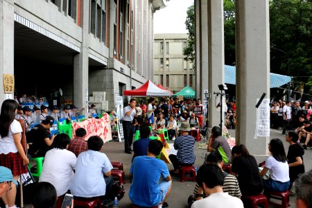 台灣數千民眾舉行反課綱抗議示威 11