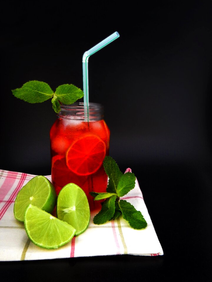 Drink mojito cherry