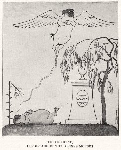Thomas Theodor Heine - Elegie auf den Tod eines Mopses