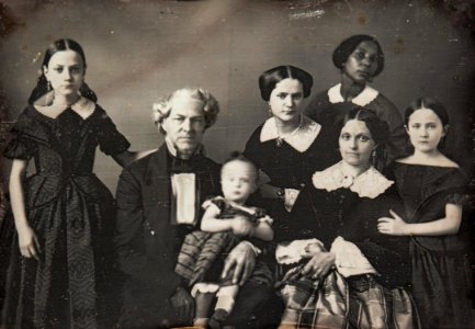 Thomas Ustick Walter & family c1850