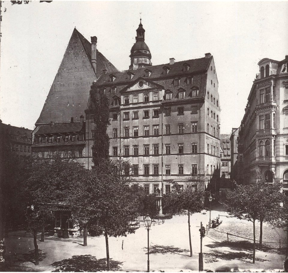 Thomasschule Leipzig vor 1885