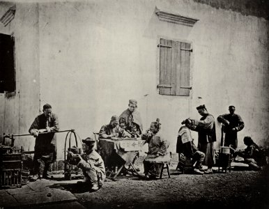 Thomson, John - Fahrende Handwerker, Kiukiang, Kiangsi (Zeno Fotografie)