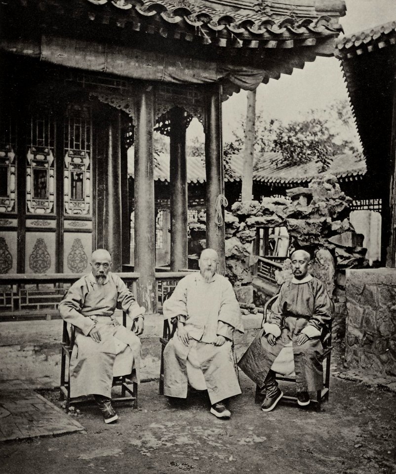 Thomson, John - Shen kuei-fen, Tung Hsün und Mao Ch'ang-hsi, chinesische Minister des großen Rates (Zeno Fotografie)