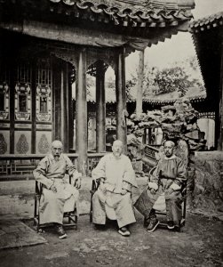 Thomson, John - Shen kuei-fen, Tung Hsün und Mao Ch'ang-hsi, chinesische Minister des großen Rates (Zeno Fotografie)
