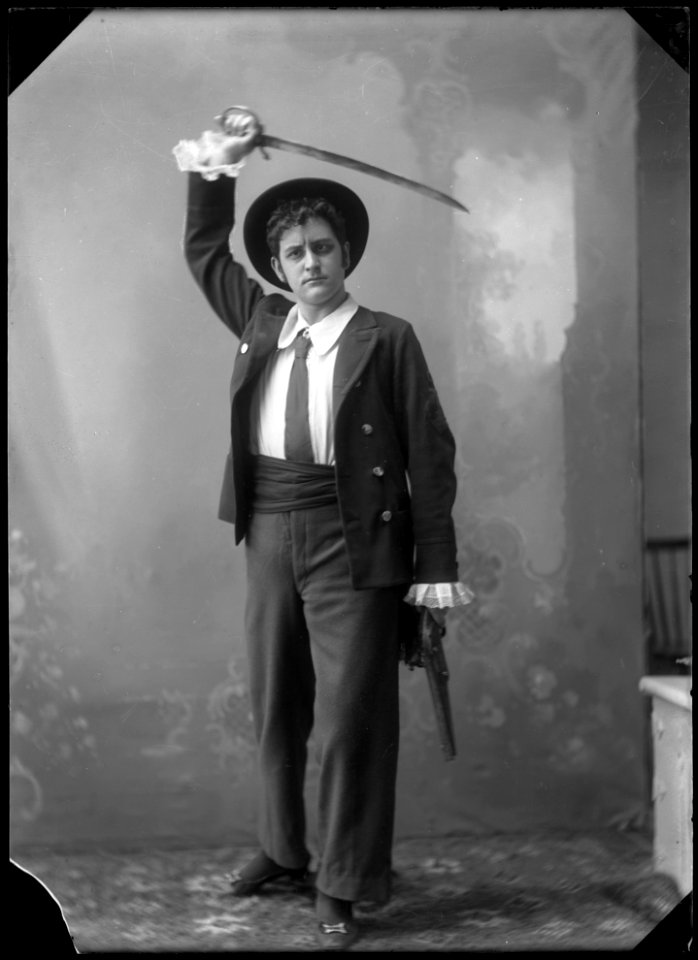 Thorleif Allum in Surcouf at Östermalmsteatern 1905 - SMV - NA008