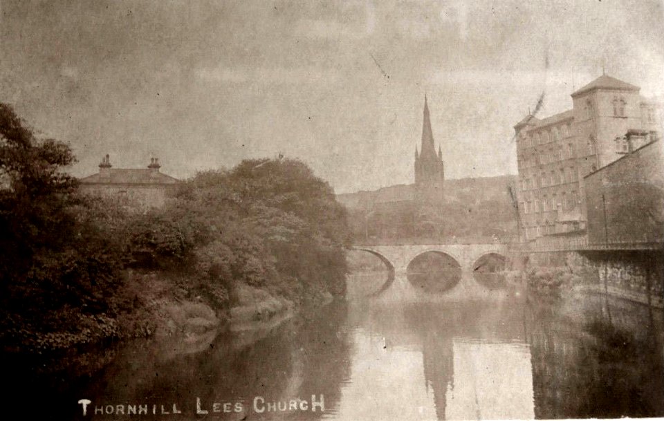 Thornhill Lees Church postcard (2)