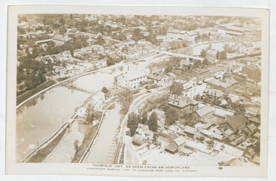 Thorold Ontario from the Air (HS85-10-37533) original