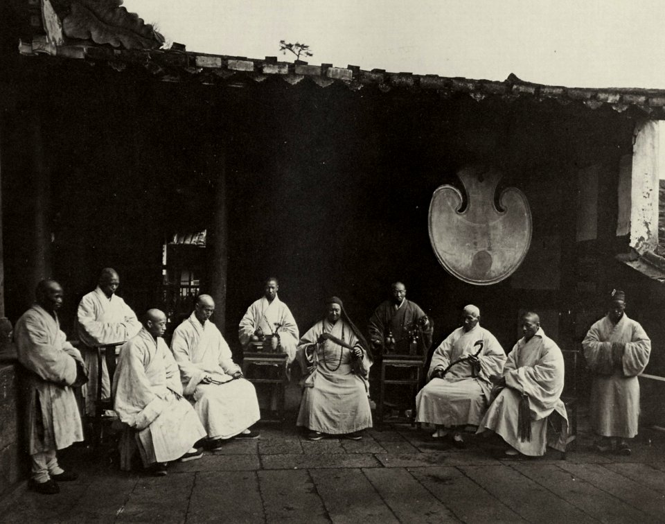 Thomson, John - Buddhistische Mönche, Ku-shan Kloster, Fukien (Zeno Fotografie)