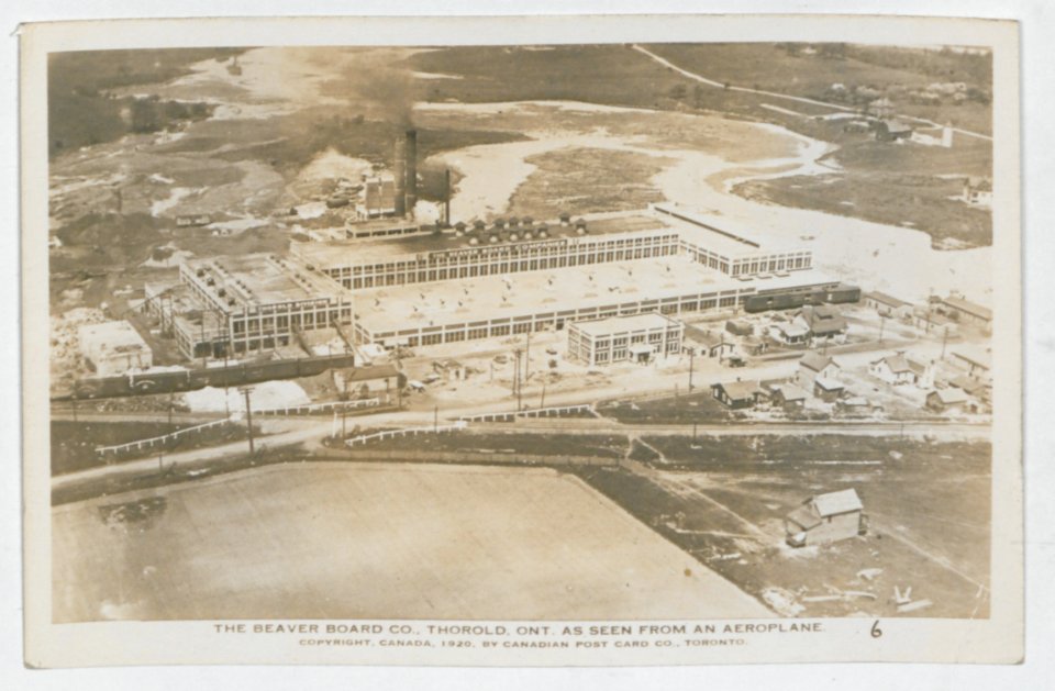 Thorold Ontario from the Air (HS85-10-37531) original