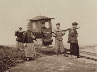 Thomson, John - Hoher Würdenträger in der Sänfte (Zeno Fotografie)