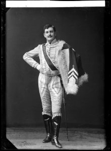 Thorleif Allum in Hertiginnan av Danzig at Östermalmsteatern 1906 - SMV - NA057