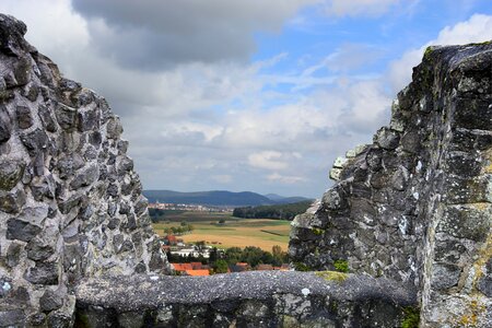 Outlook middle ages knight's castle photo