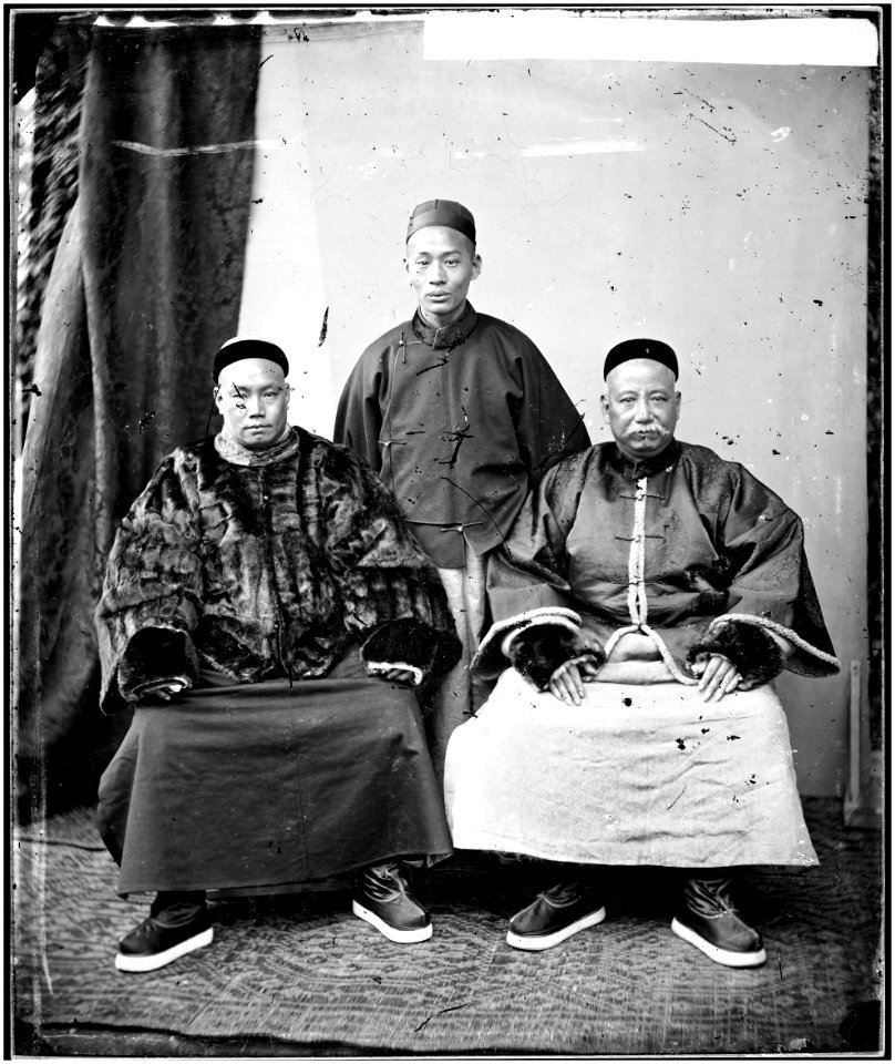 Three Chinese merchants 1869