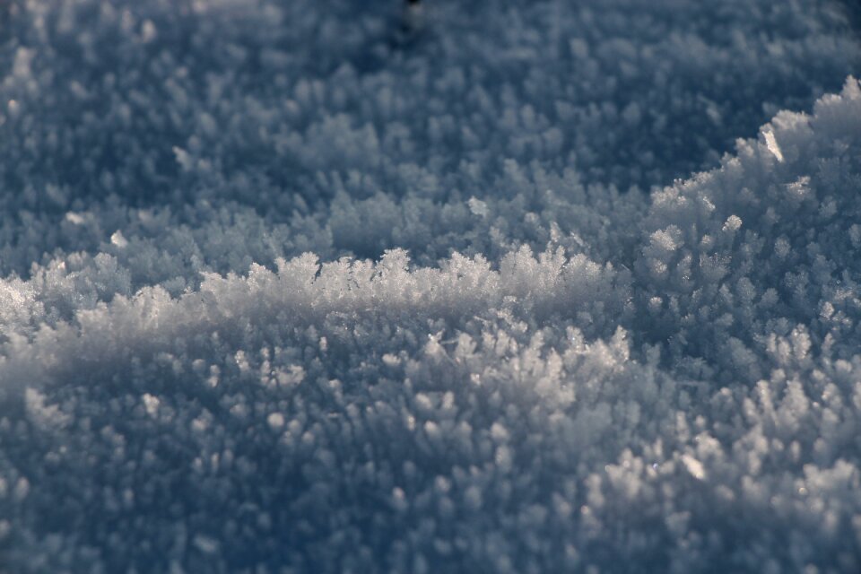 Winter impressions frozen eiskristalle