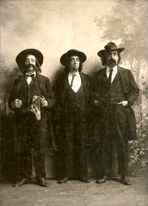 Three characters from A Texas Steer (SAYRE 13648)