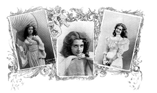 Three portraits of Gladys Wallis