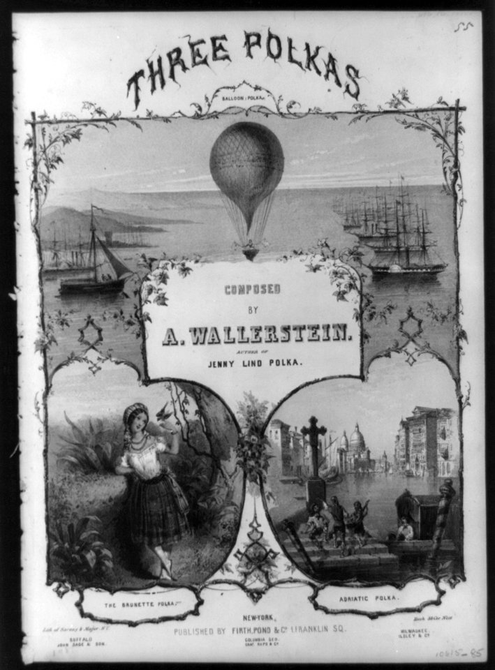 Three Polkas - Balloon Polka, Brunette Polka, Adriatic Polka LCCN2001704001