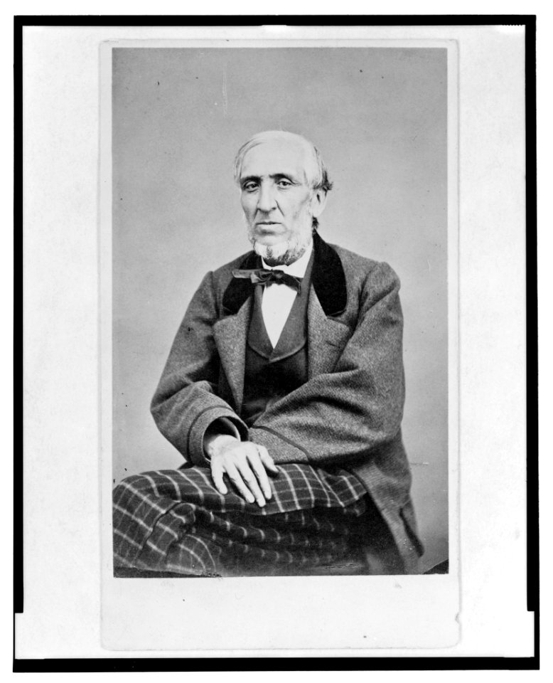 Three-quarter length portrait of a man, seated, facing front LCCN2005681441