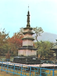 Three-story Stone Pagodas of Silsangsa Temple