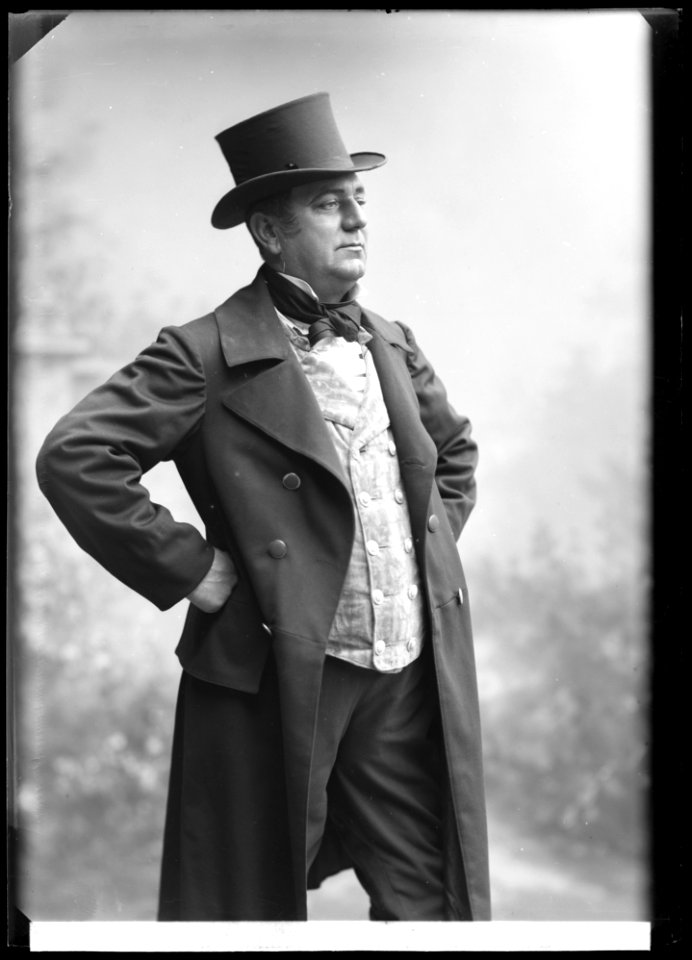 Thure Holm in Greven av Monte Christo at Östermalmsteatern 1907 - SMV - GH161