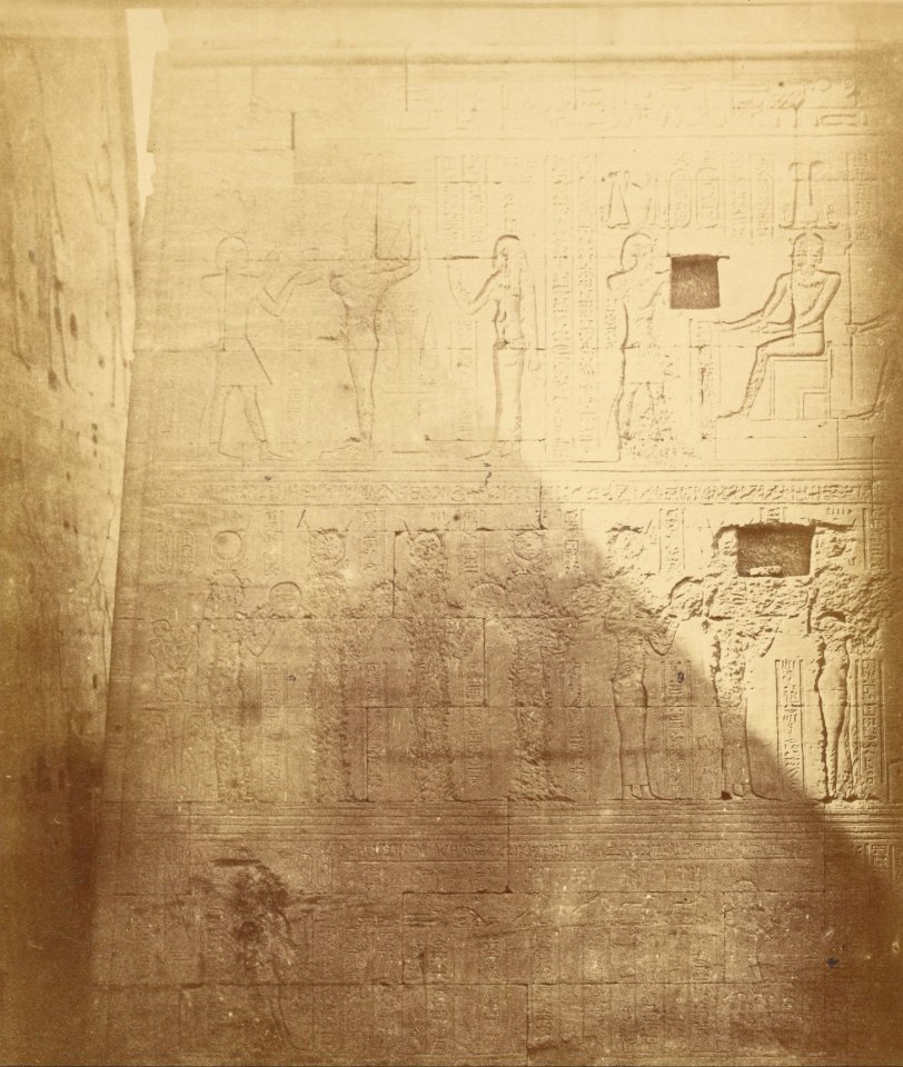 Théodule Devéria (French - (Inscriptions of the Isis Temple in Philae) - Google Art Project
