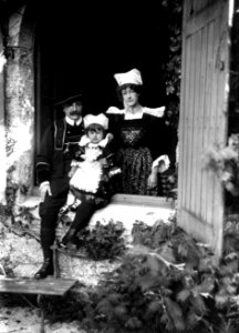 Théodore Botrel en famille