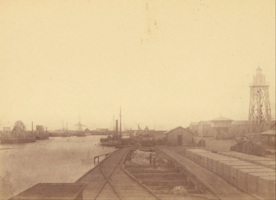 Théodule Devéria (French - (Harbor) - Google Art Project