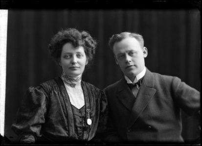 Thérèse Björklund and Oscar Ralf, actors - SMV - NR008