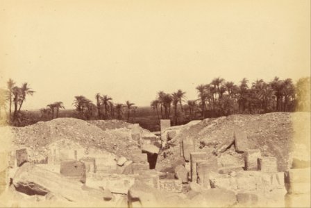 Théodule Devéria (French - (Abydos, Small Temple) - Google Art Project