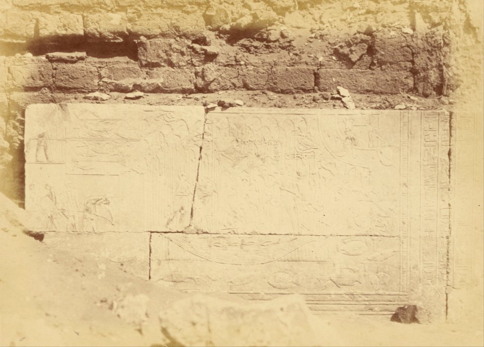 Théodule Devéria (French - (Sakkarah, Inscriptions of Ptah-Mes' Tomb) - Google Art Project