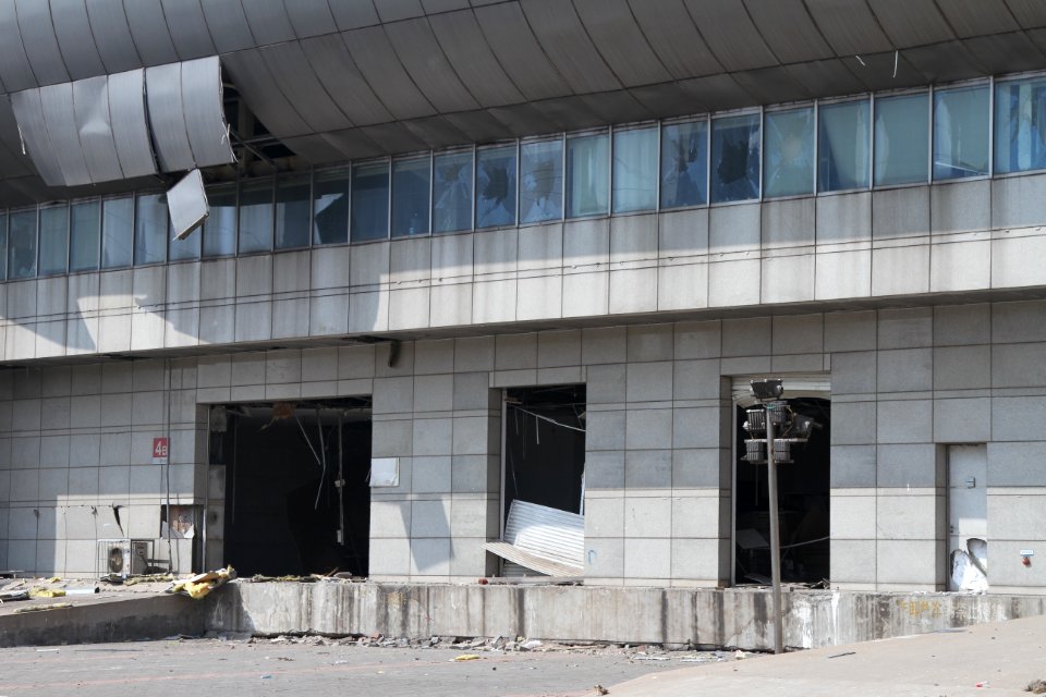 Tianjin explosion destroyed buildings (1)