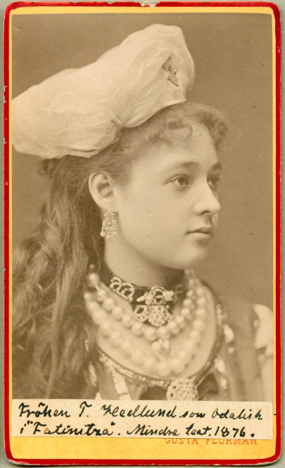 Thérèse Hedlund, rollporträtt - SMV - H4 043