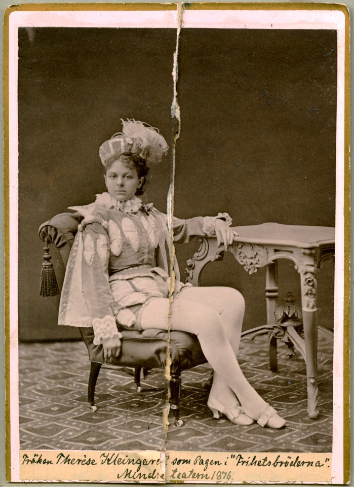 Thérèse Kleingardt, rollporträtt - SMV - H4 240